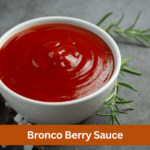 bronco berry sauce
