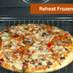 reheat frozen pizza