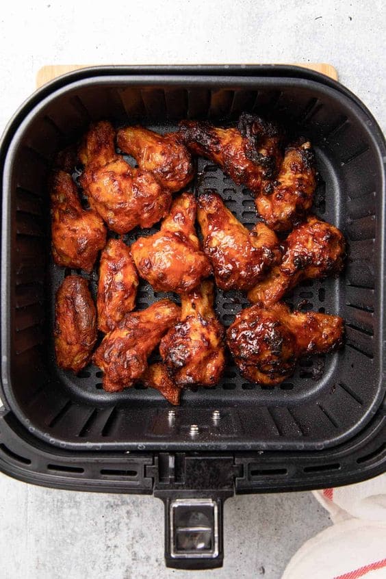 what temp to reheat wings in air fryer