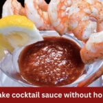 how to make cocktail sauce without horseradish