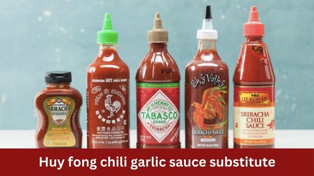 huy fong chili garlic sauce substitute