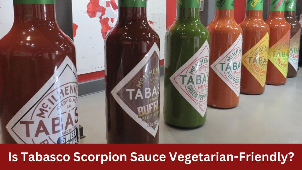 Is Tabasco Scorpion sauce suitable for vegetarians