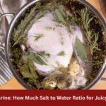 how much salt to water for turkey brine
