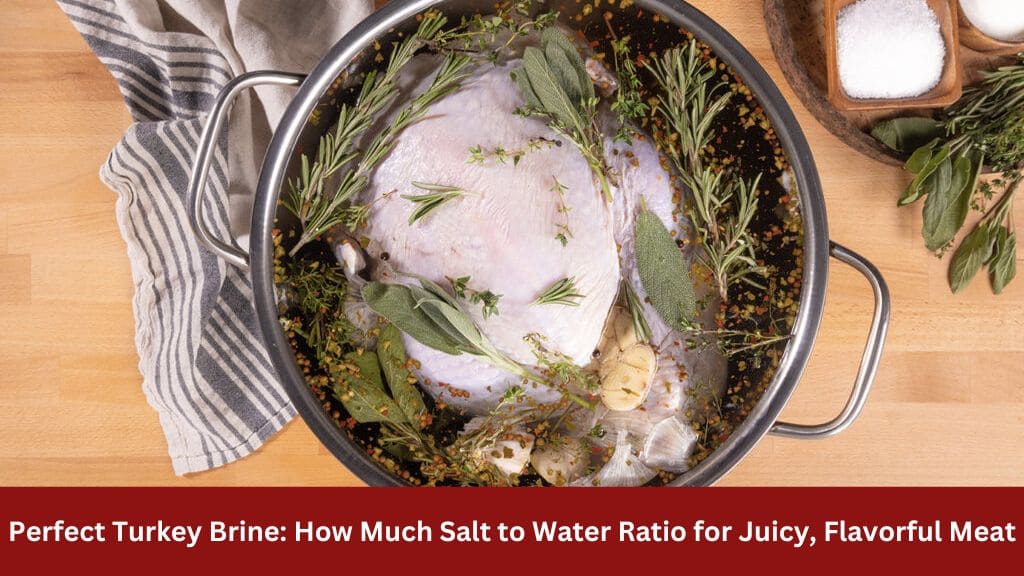 how much salt to water for turkey brine