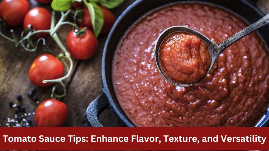 tomato sauce tips